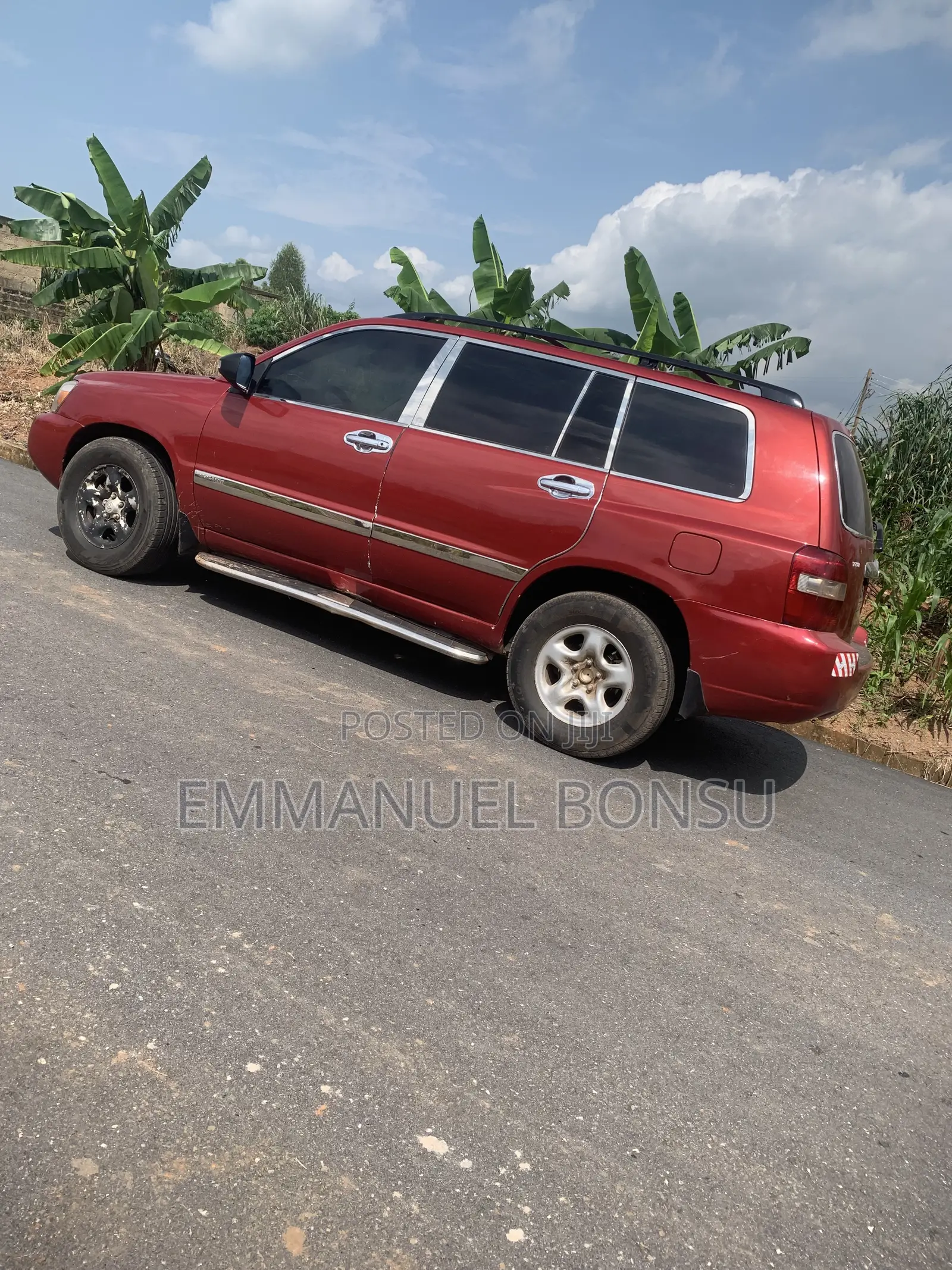 Toyota Highlander 2007 Red