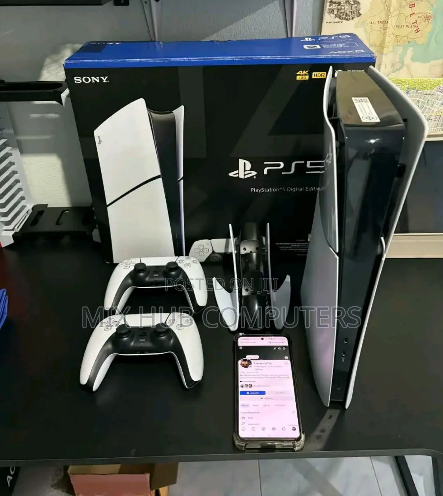 Play Station 5 Slim With 11 Games