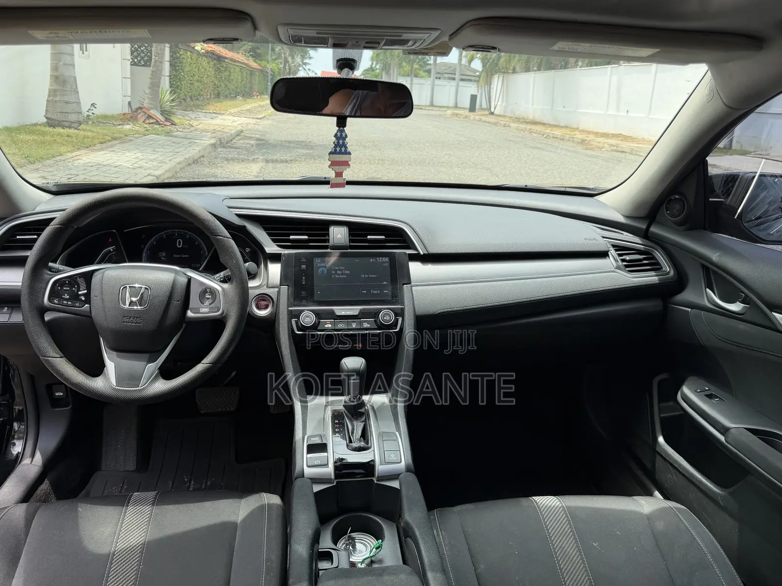 Honda Civic EX Sedan 2018 Black