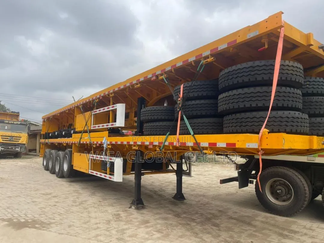 4 Axle and 3 Axle Flatbed Forsale
