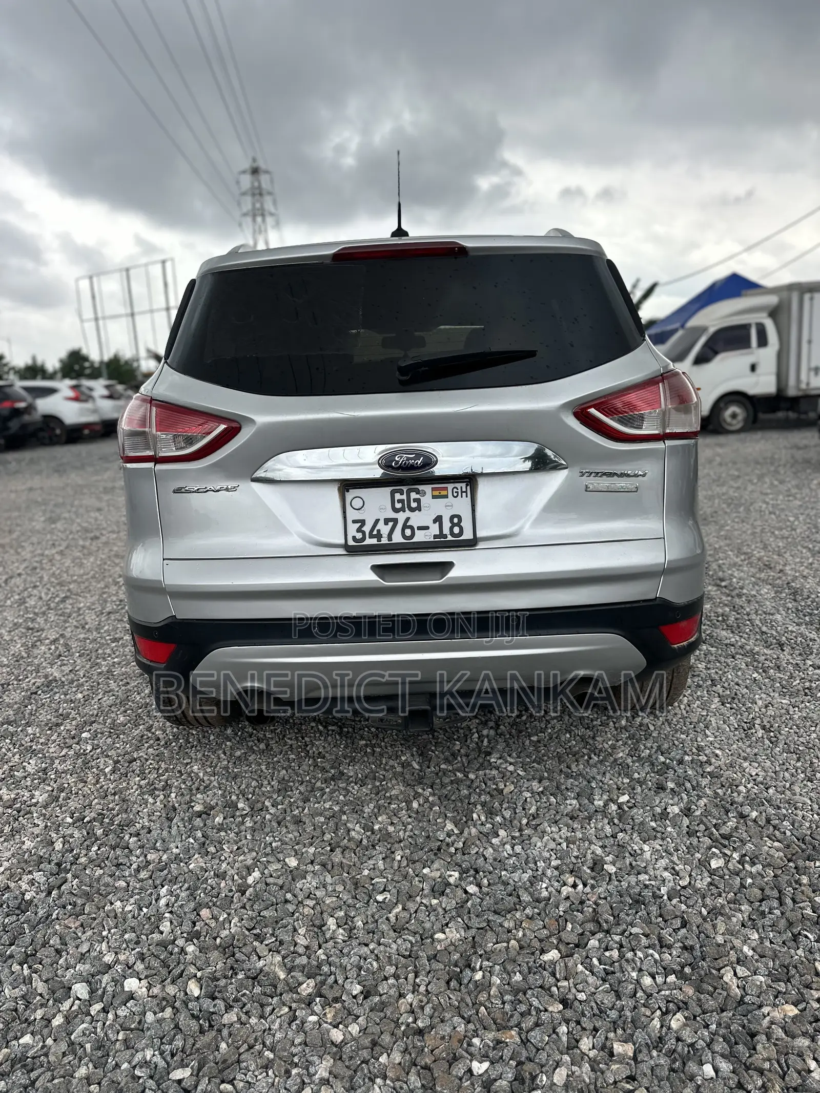 Ford Escape Titanium 4dr SUV AWD (1.6L 4cyl Turbo 6A) 2015 Gray