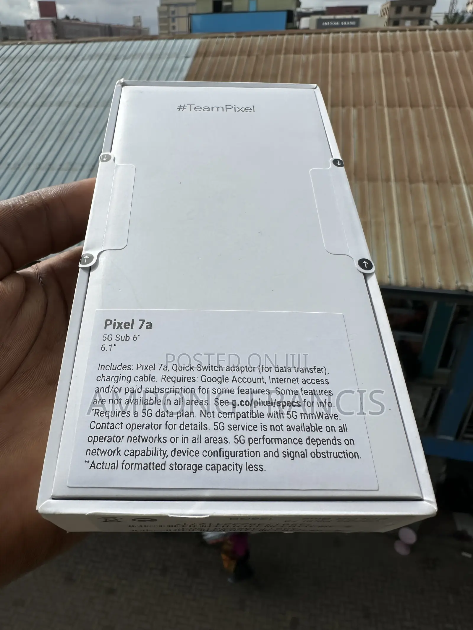 New Google Pixel 7a 128 GB Blue