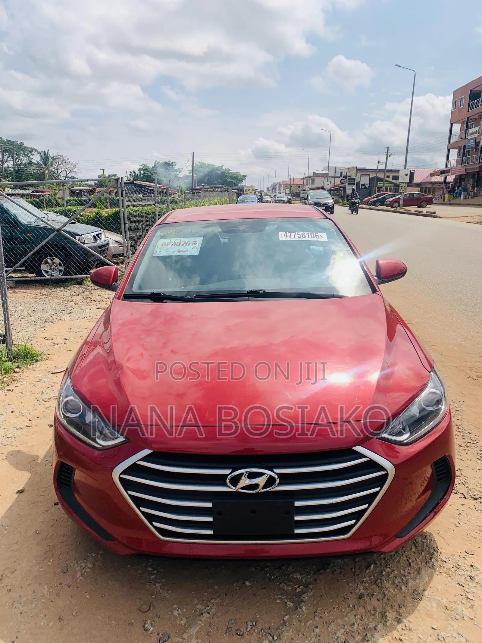 Hyundai Elantra 2016 Red