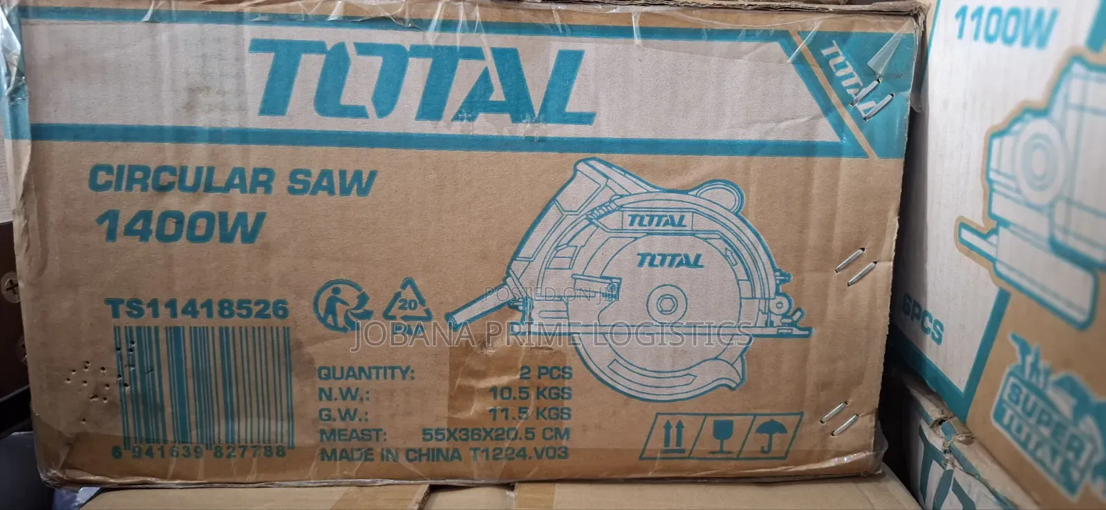 Total 1400w Circular Saw