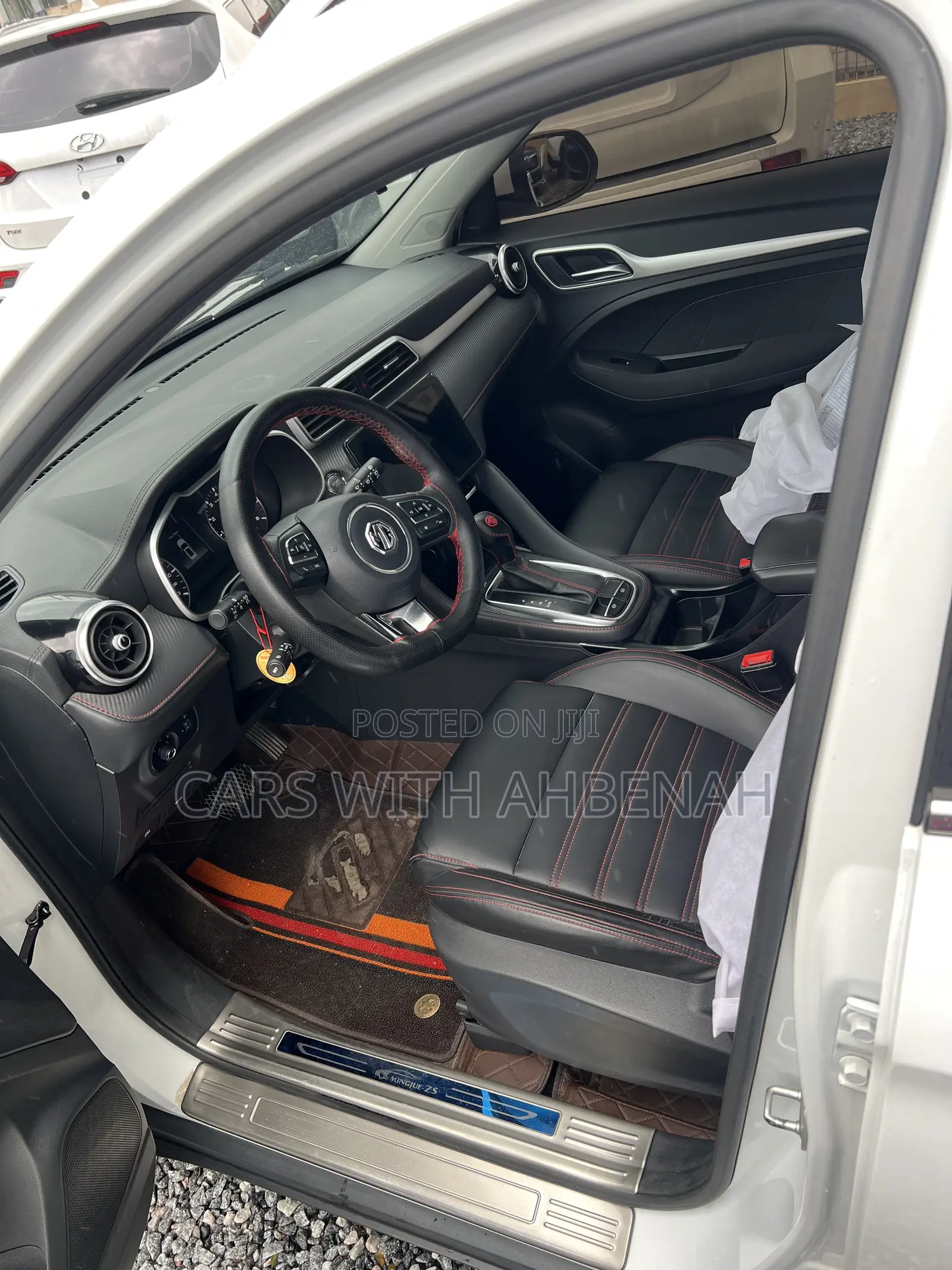 MG ZS 2017 White