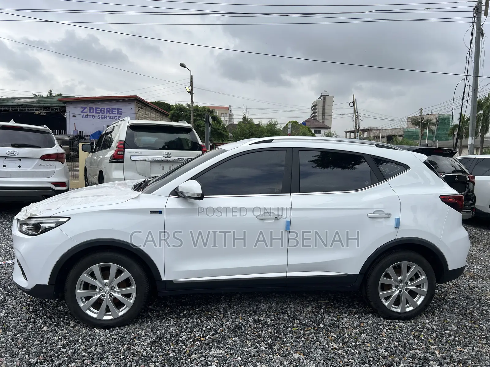MG ZS 2017 White