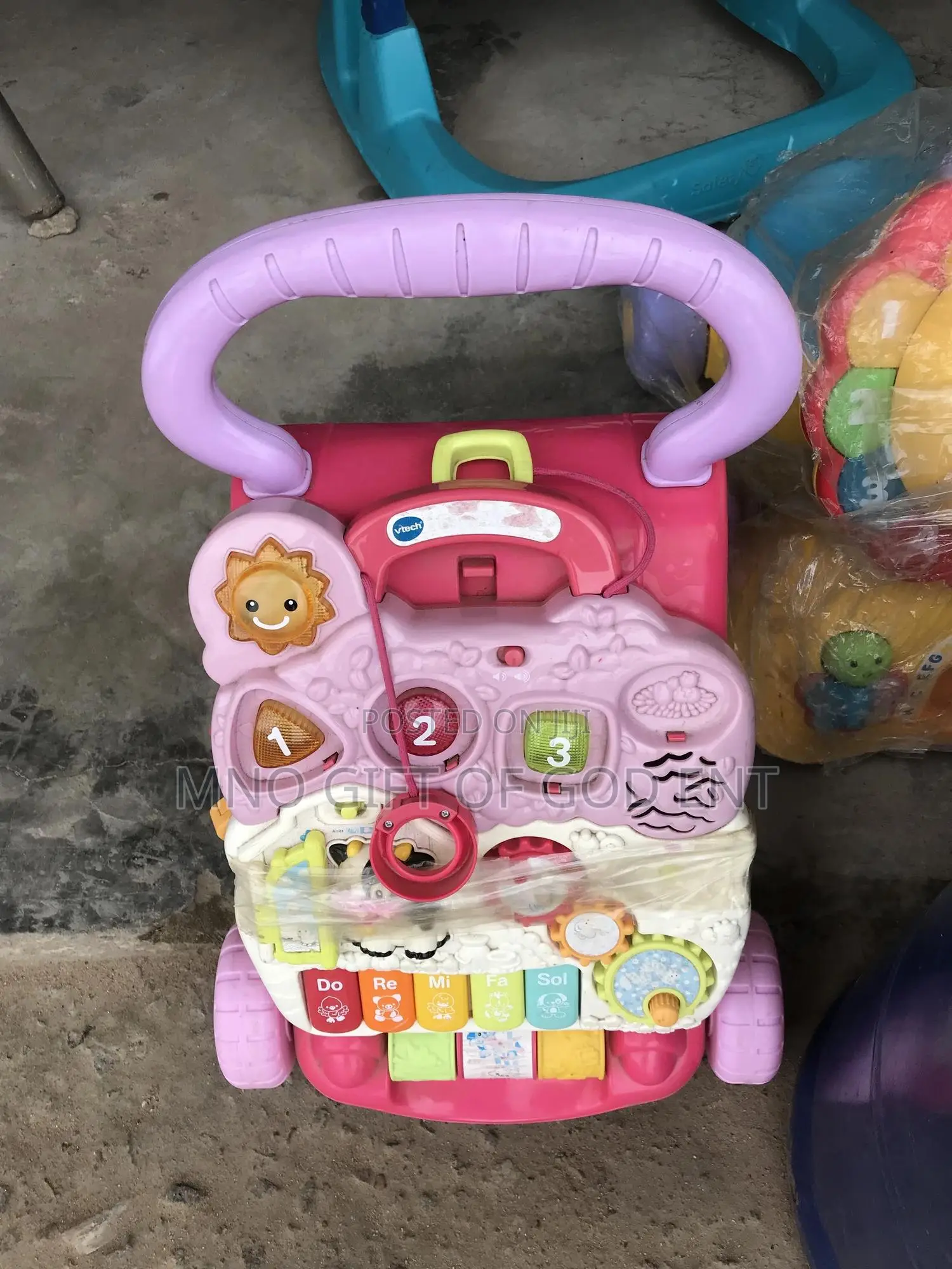 Vtech Sit-to-stand Learning Walker Pink