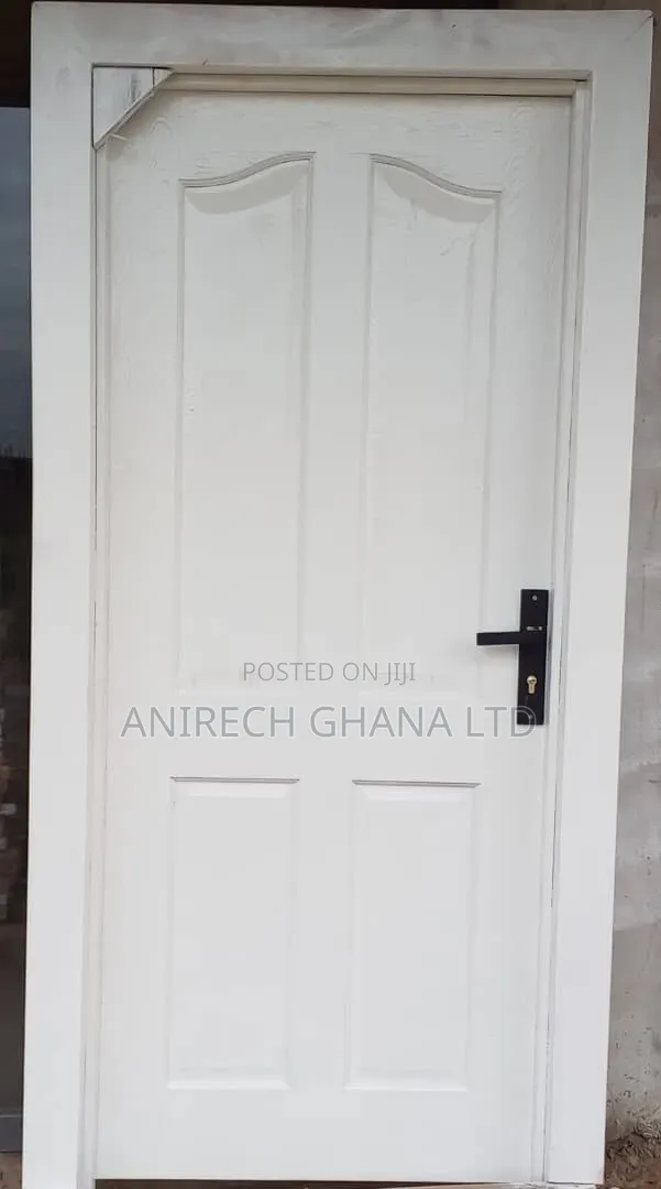 4 White Panel Door
