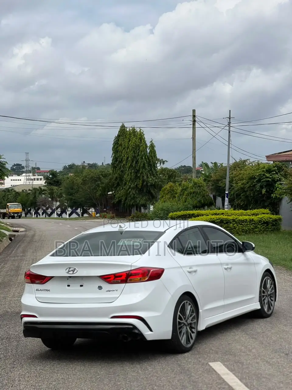 Hyundai Elantra Sport 2018 White