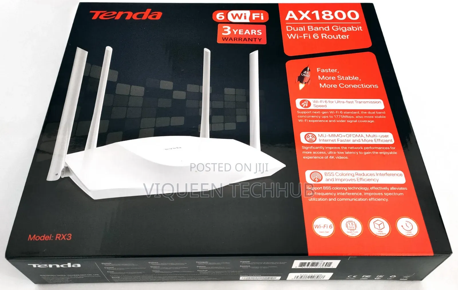 Tenda Ax 1800 Dual Band