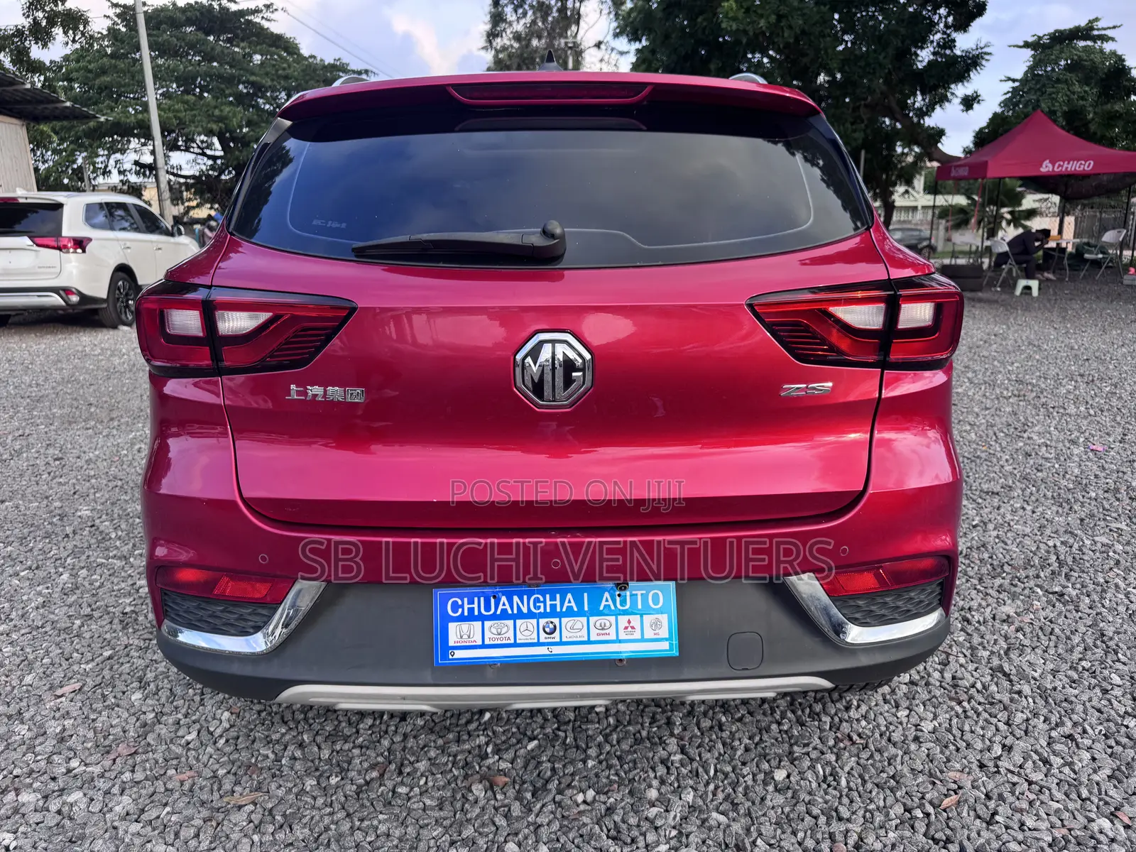 MG ZS 2018 Red