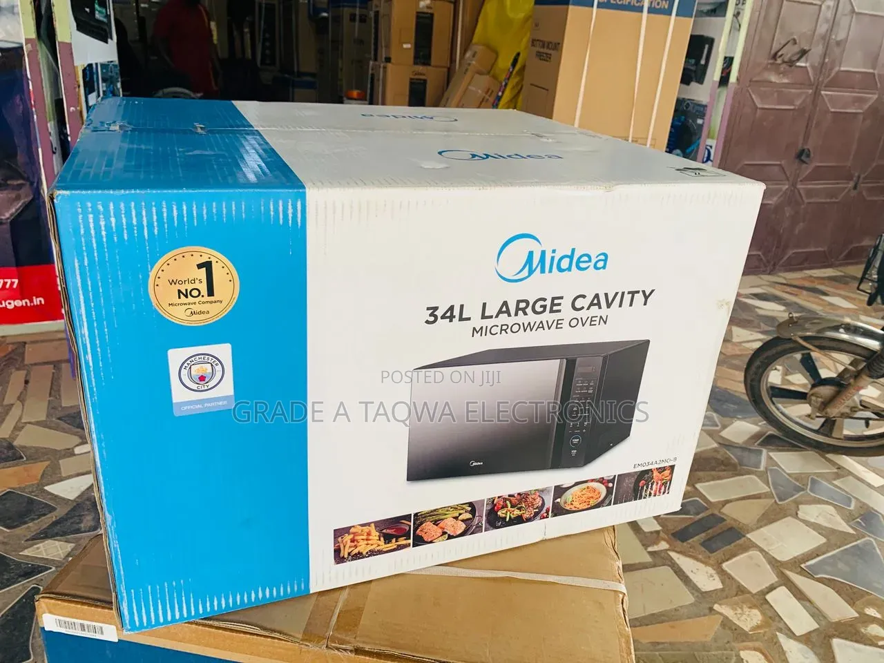 Easy Access Media Large 34l Microwave Oven