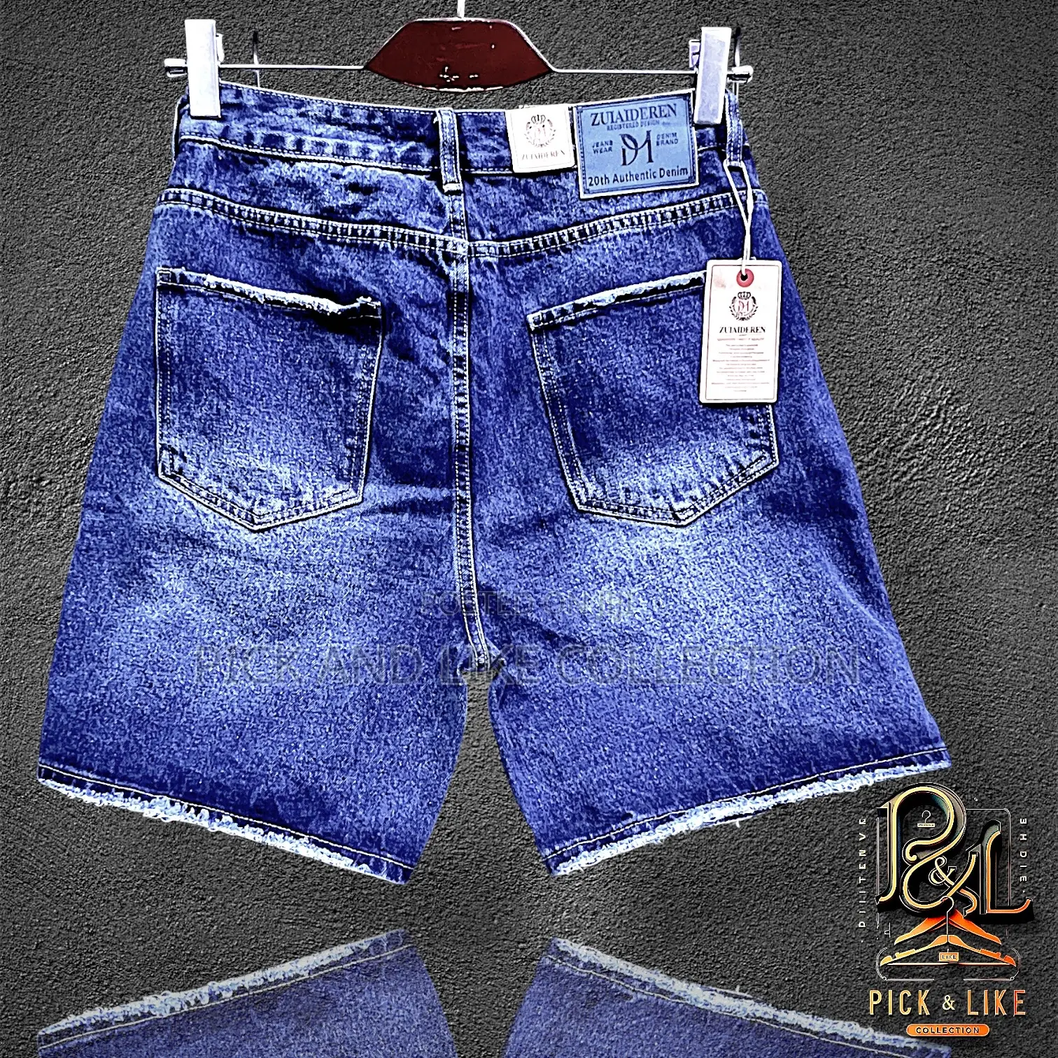 Classic Denim Shorts, Quiet Authority.