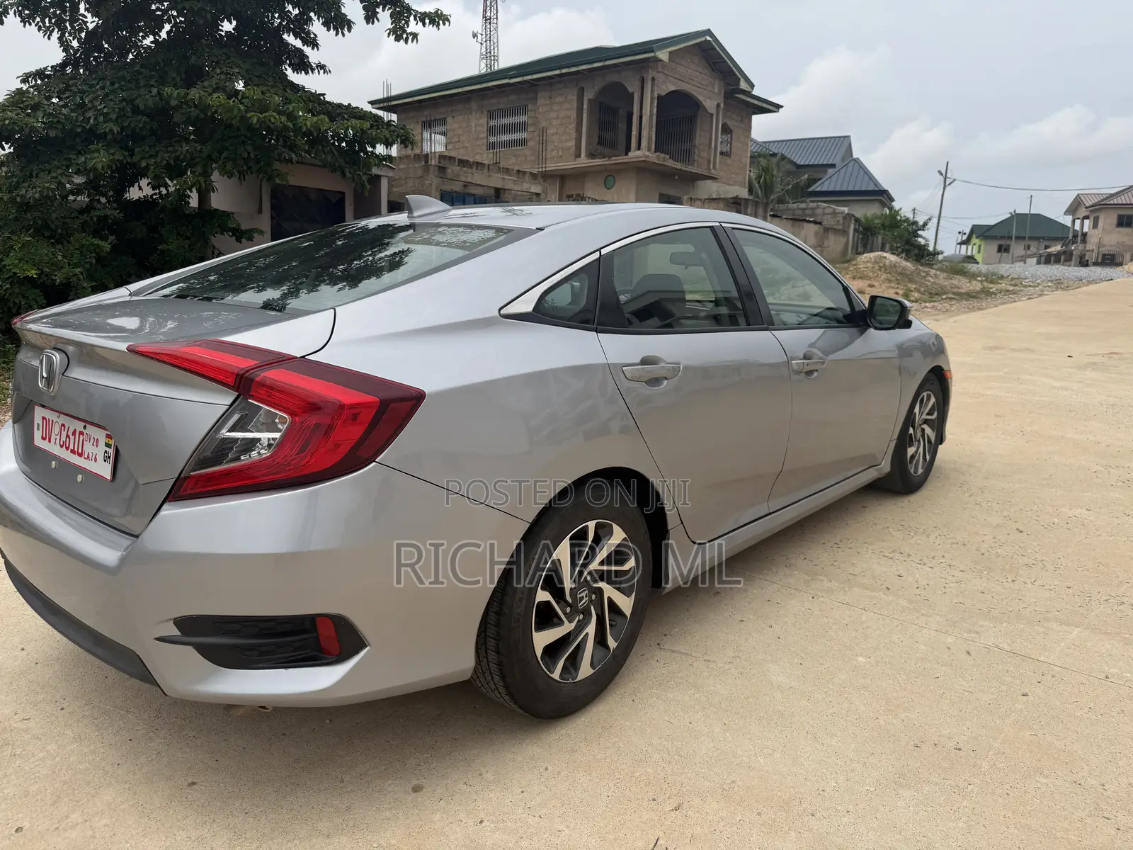 Honda Civic EX Sedan 2018 Silver