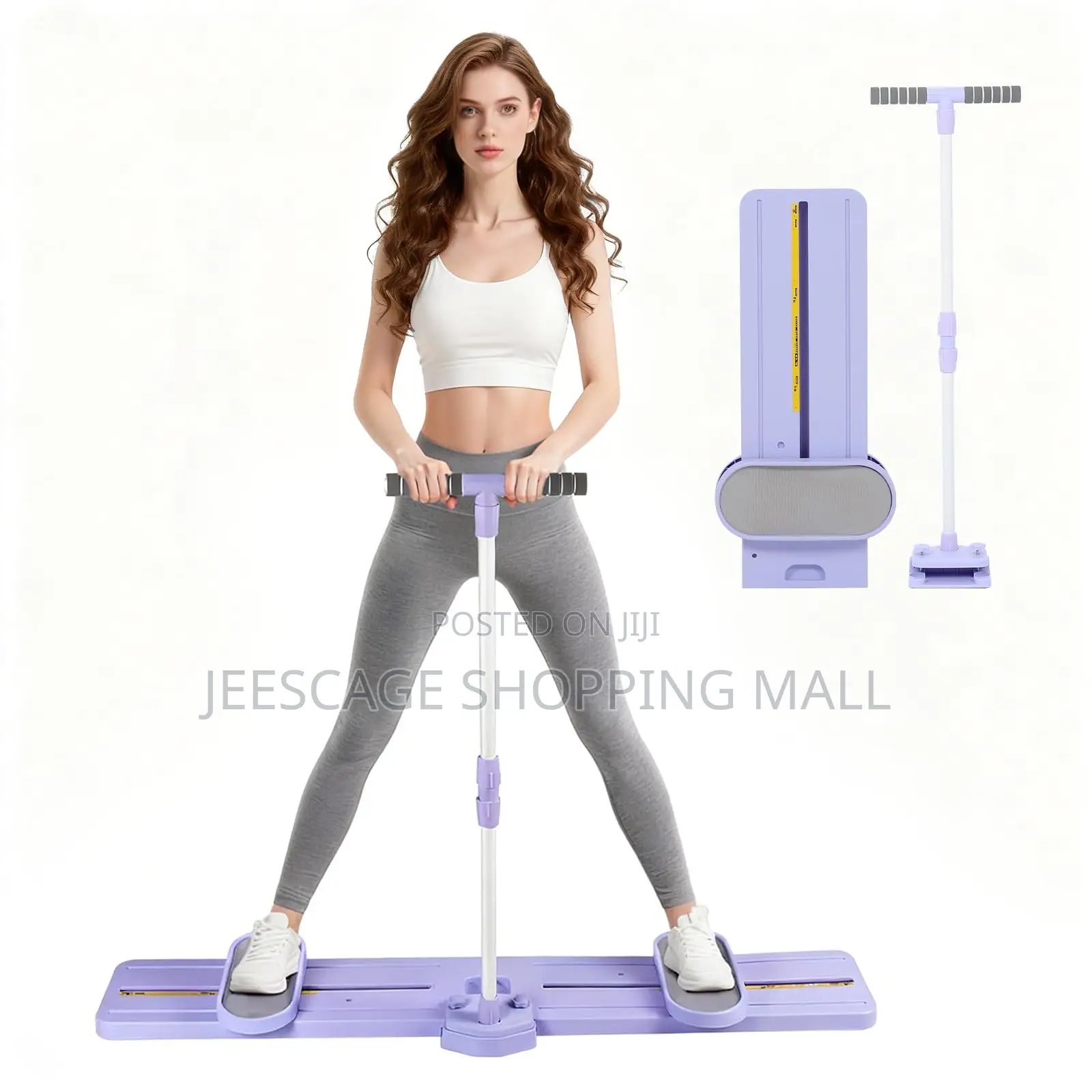 Adjustable Leg Stretcher and Inner/Outer Thigh Exerciser