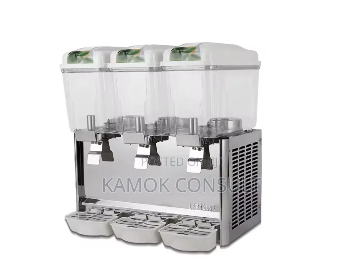 Juice Dispenser - 3 Tank