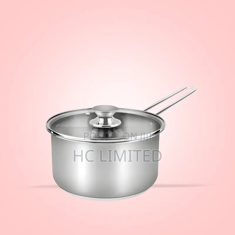 Decakila Stainless Steel Saucepan 16*9 Cm - Kmep041m