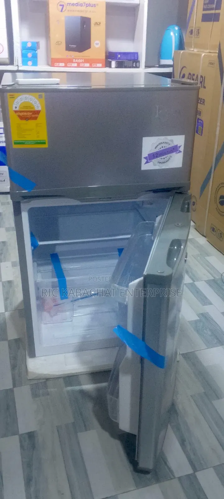 Roch Table Top Double Door Fridge