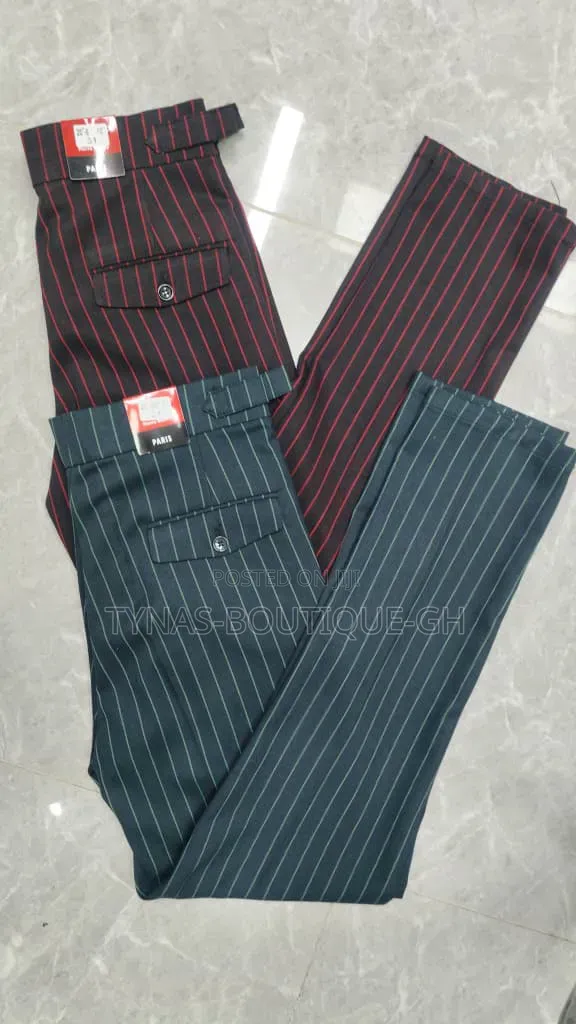 Material Trousers in Sizes