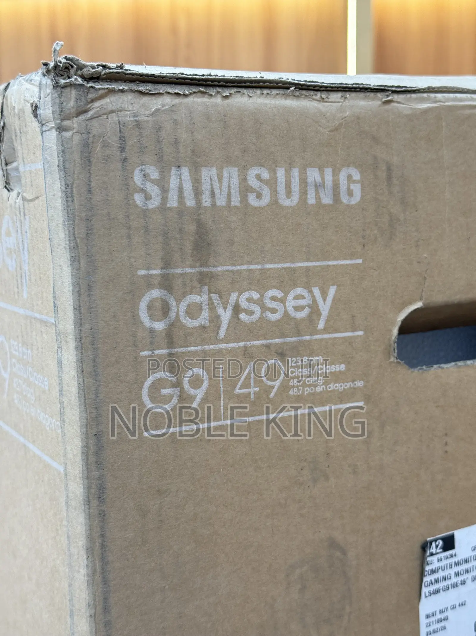 49 Inch Odyssey G9 G91f DQHD | 144hz | Curved | Gaming Monitor