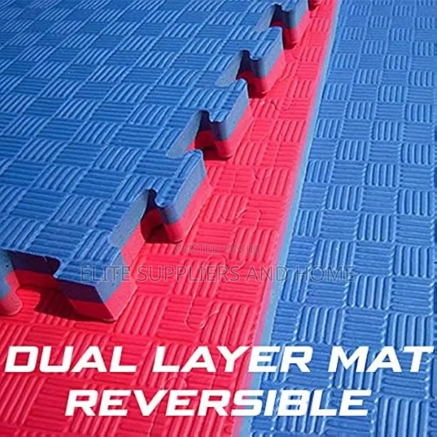 Dual Layer Gym / Floor Mats -105x105cm (2.5cm Thickness)