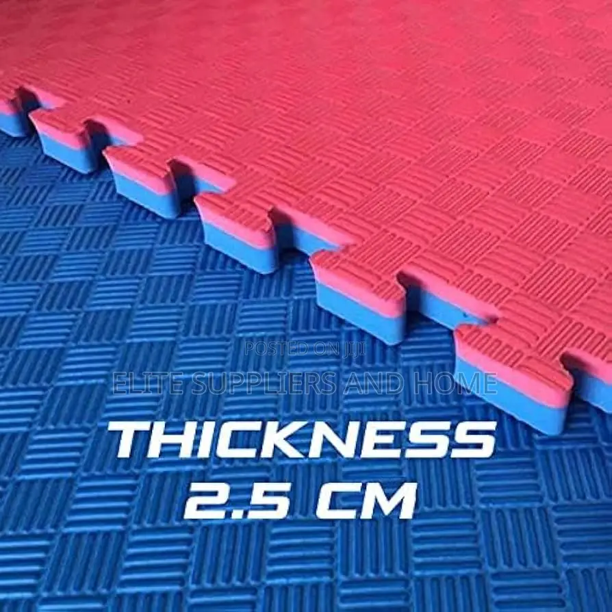 Dual Layer Gym / Floor Mats -105x105cm (2.5cm Thickness)