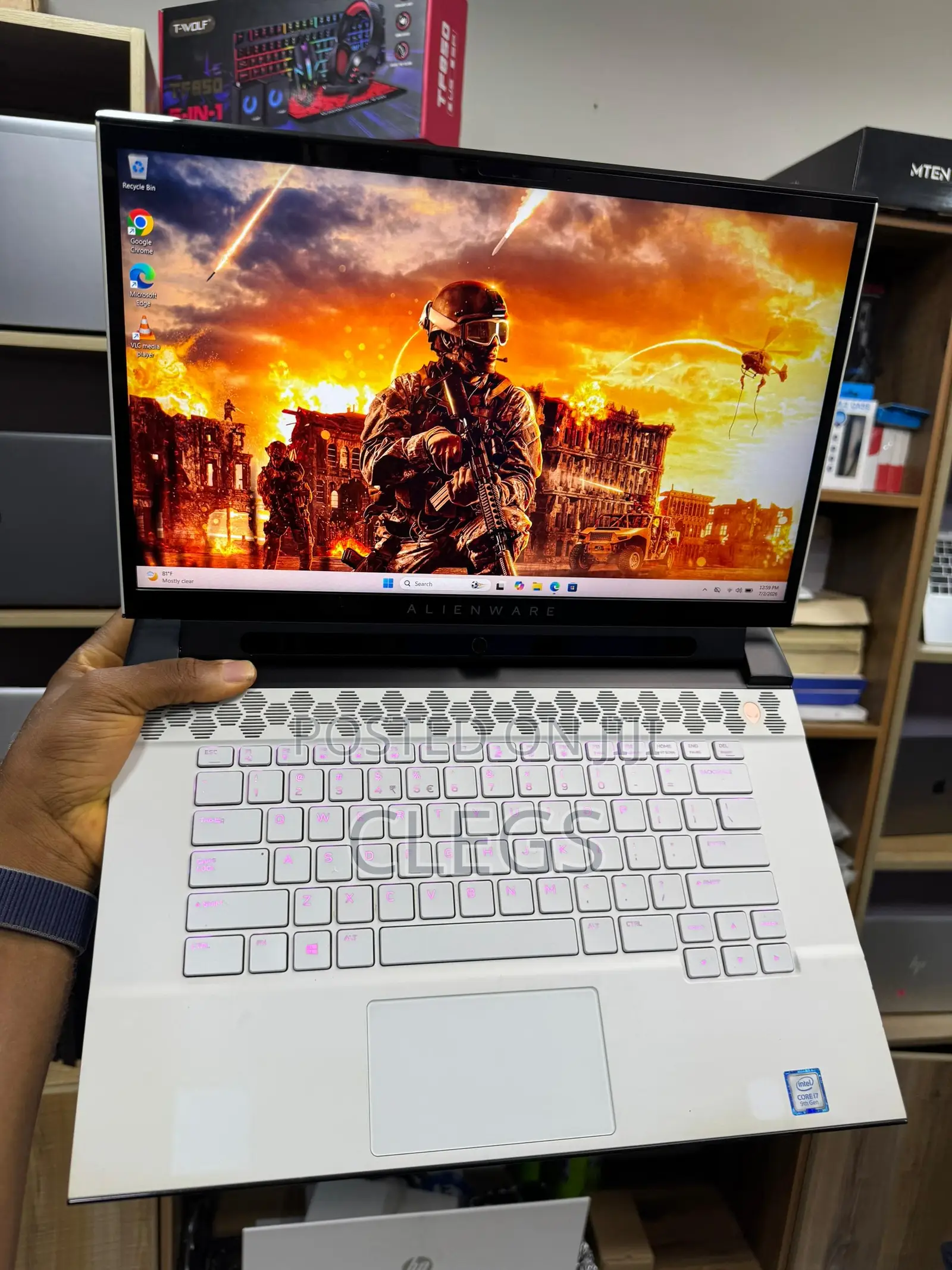 Laptop Dell Allenware M15 R5 16GB Intel Core i7 SSD 512GB