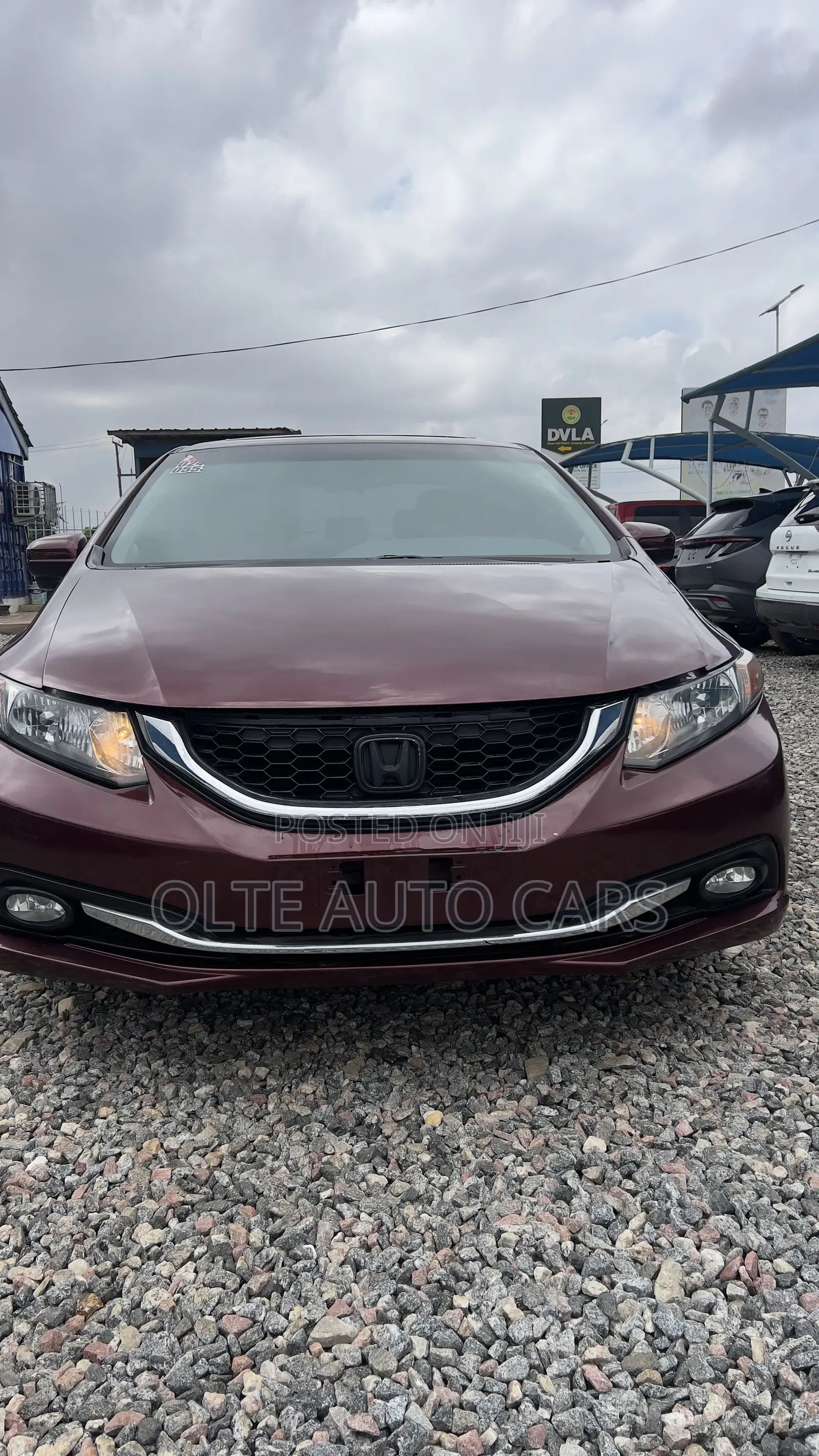 Honda Civic EX-L 4dr Sedan (1.8L 4cyl CVT) 2015 Burgundy