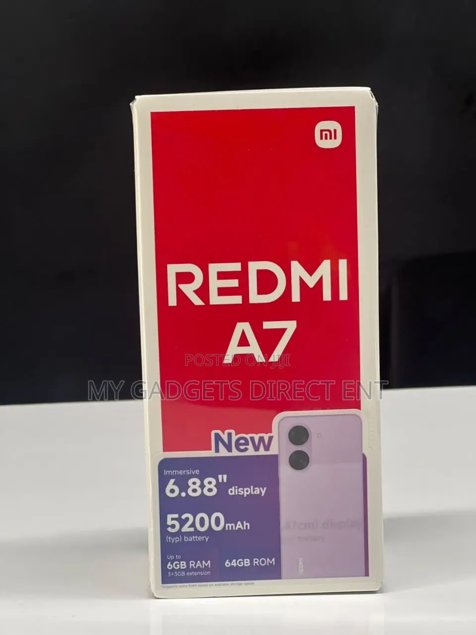 New Xiaomi Redmi A7 64 GB Black