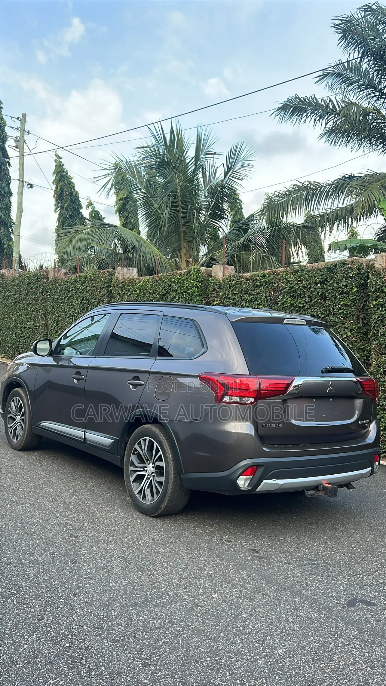 Mitsubishi Outlander SE AWC 2016 Gray