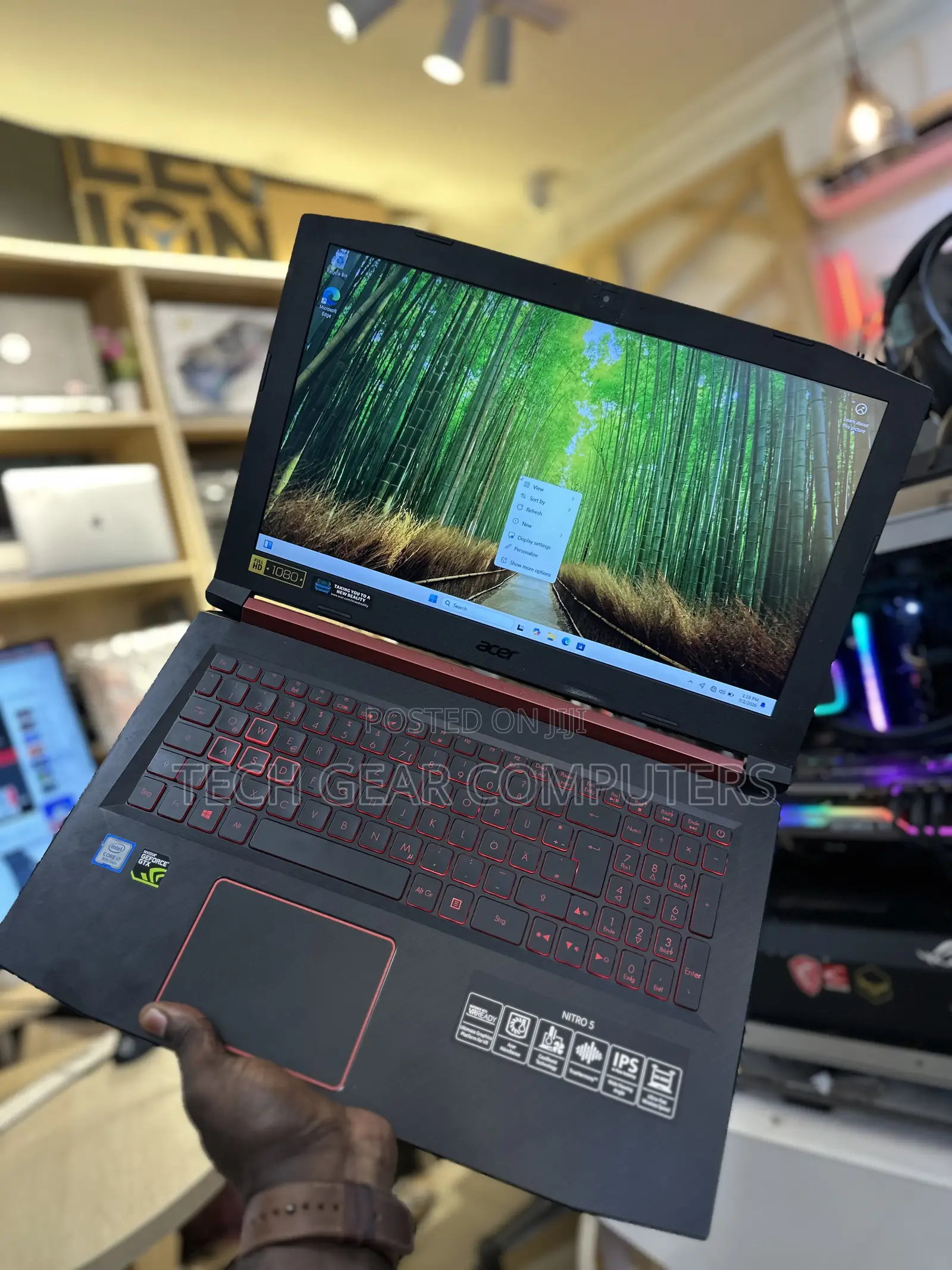Laptop Acer Nitro 5 20GB Intel Core i7 HDD+SSD 1T