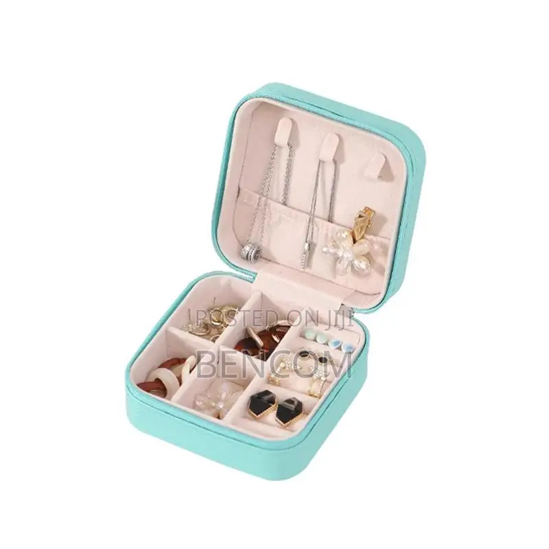 Mini Jewelry Storage Box Travel Earrings Necklace Jewelry Box