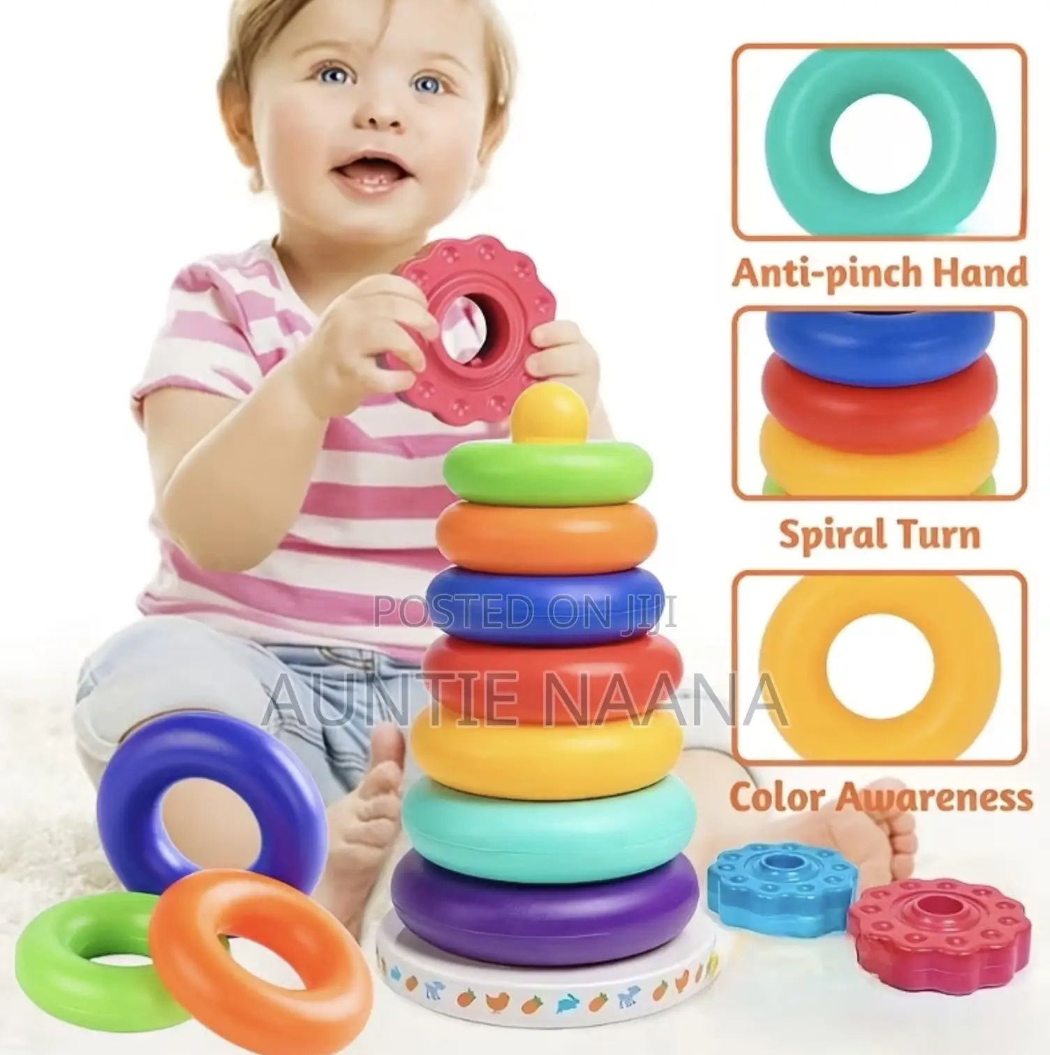 Musical Classic Sensory Stacking Tower