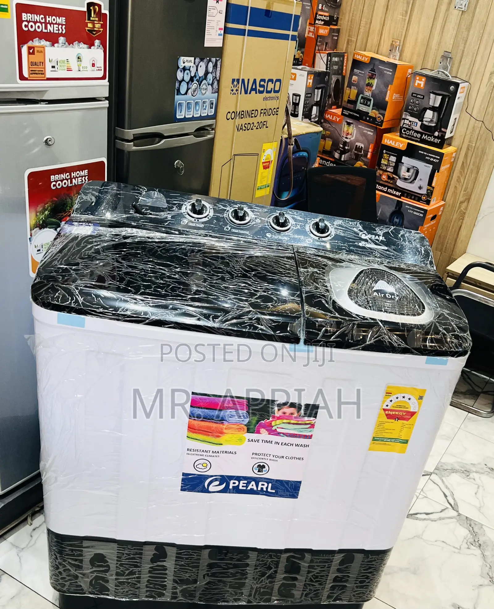 Super Unique Pearl Twin Tub Washing Machine(White)