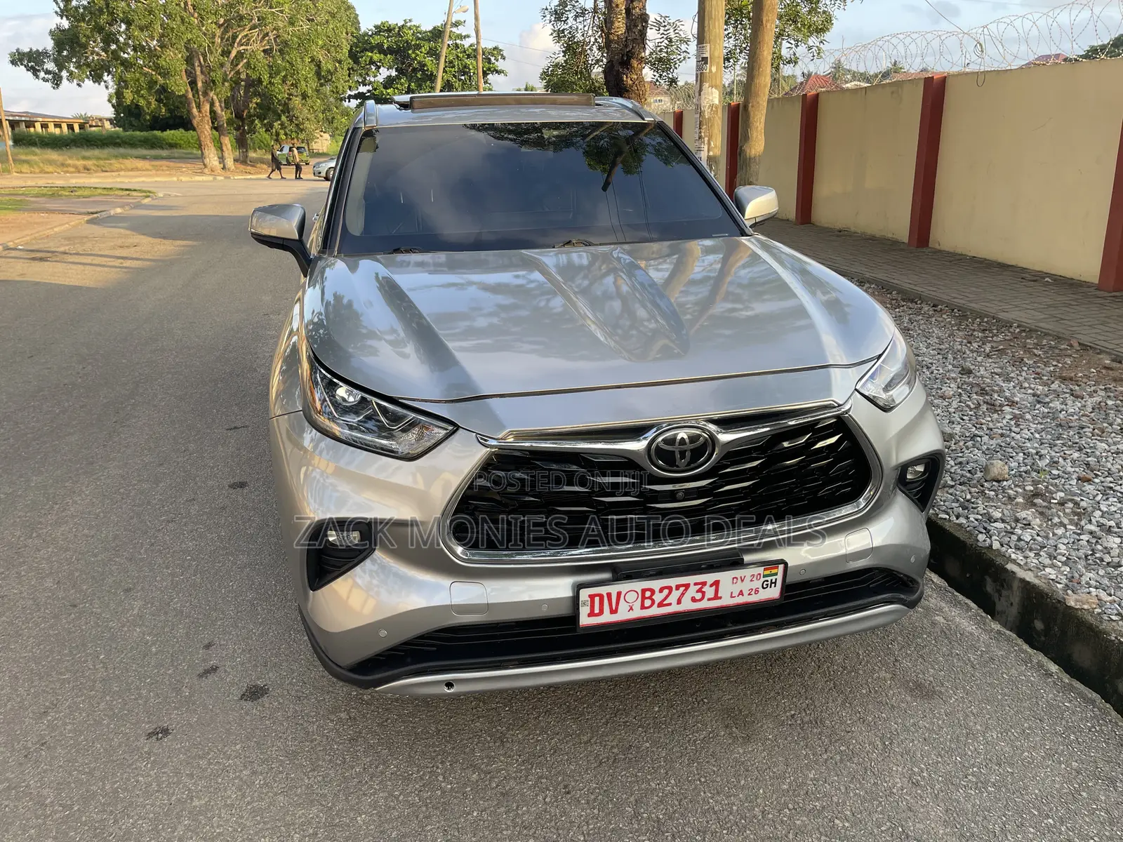 Toyota Highlander 2021 Silver