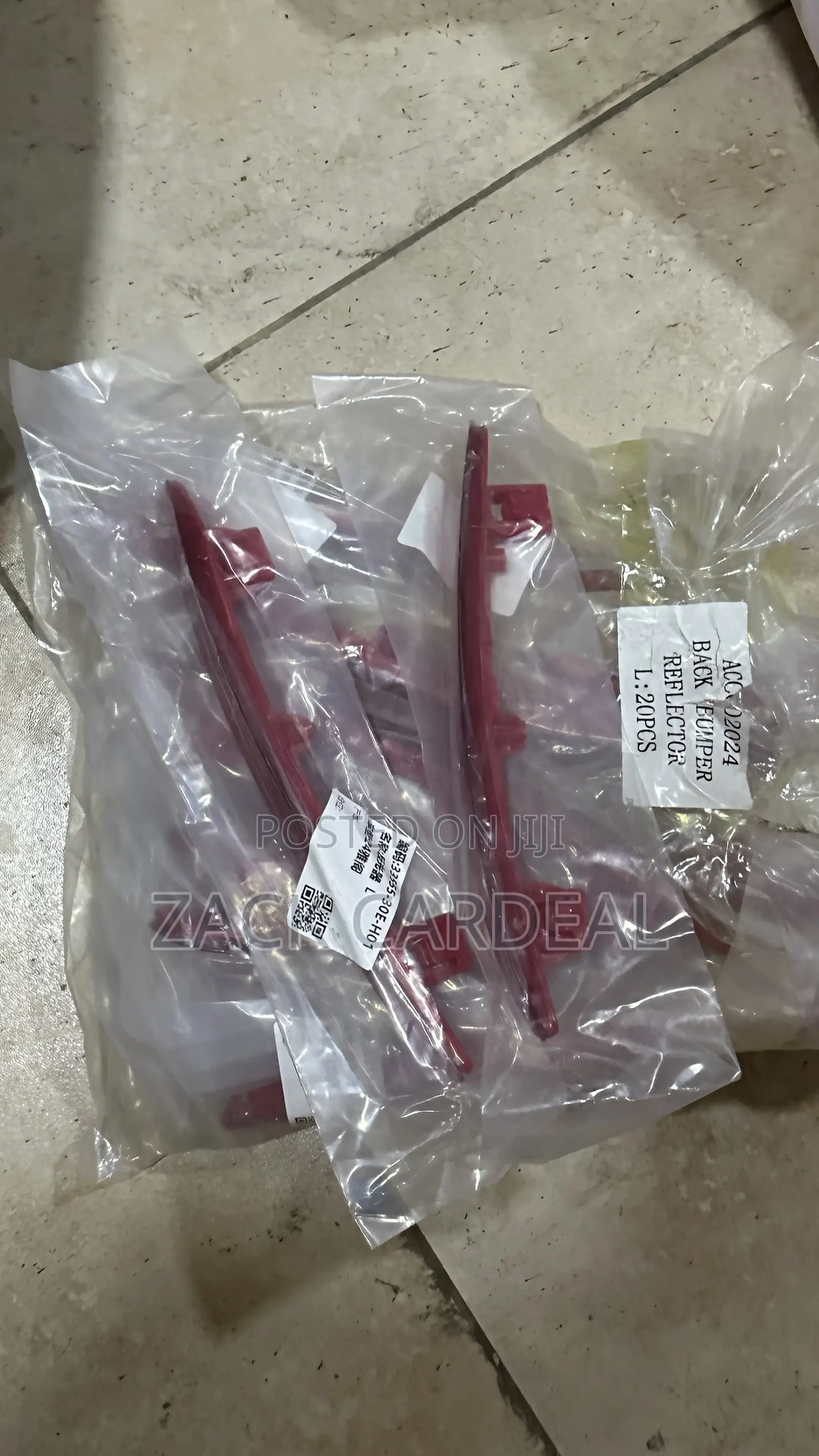 Honda Accord 2023 Back Bumper Reflector Available