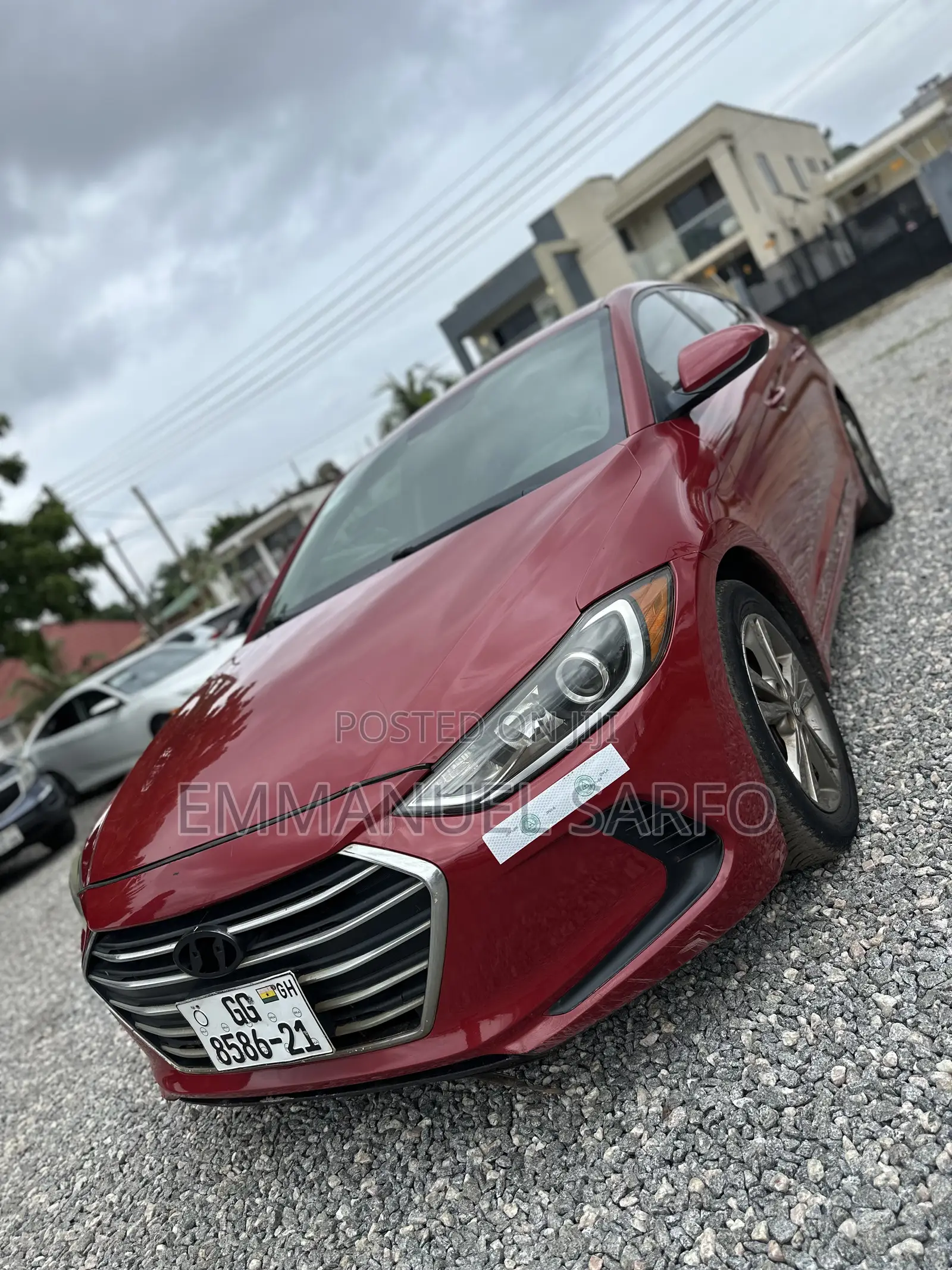 Hyundai Elantra ECO Sedan FWD (1.4L 4cyl 7A) 2017 Red