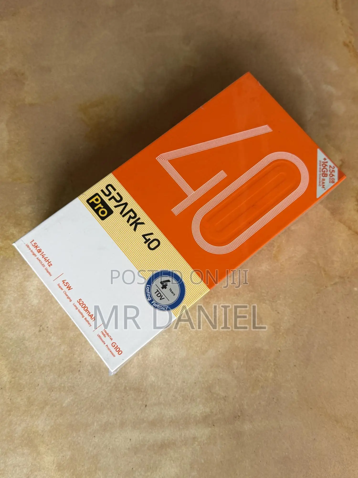 New Tecno Spark 40 Pro 256 GB Gray
