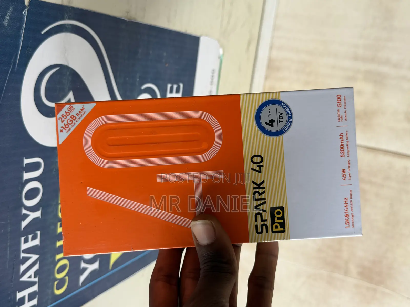 New Tecno Spark 40 Pro 256 GB White