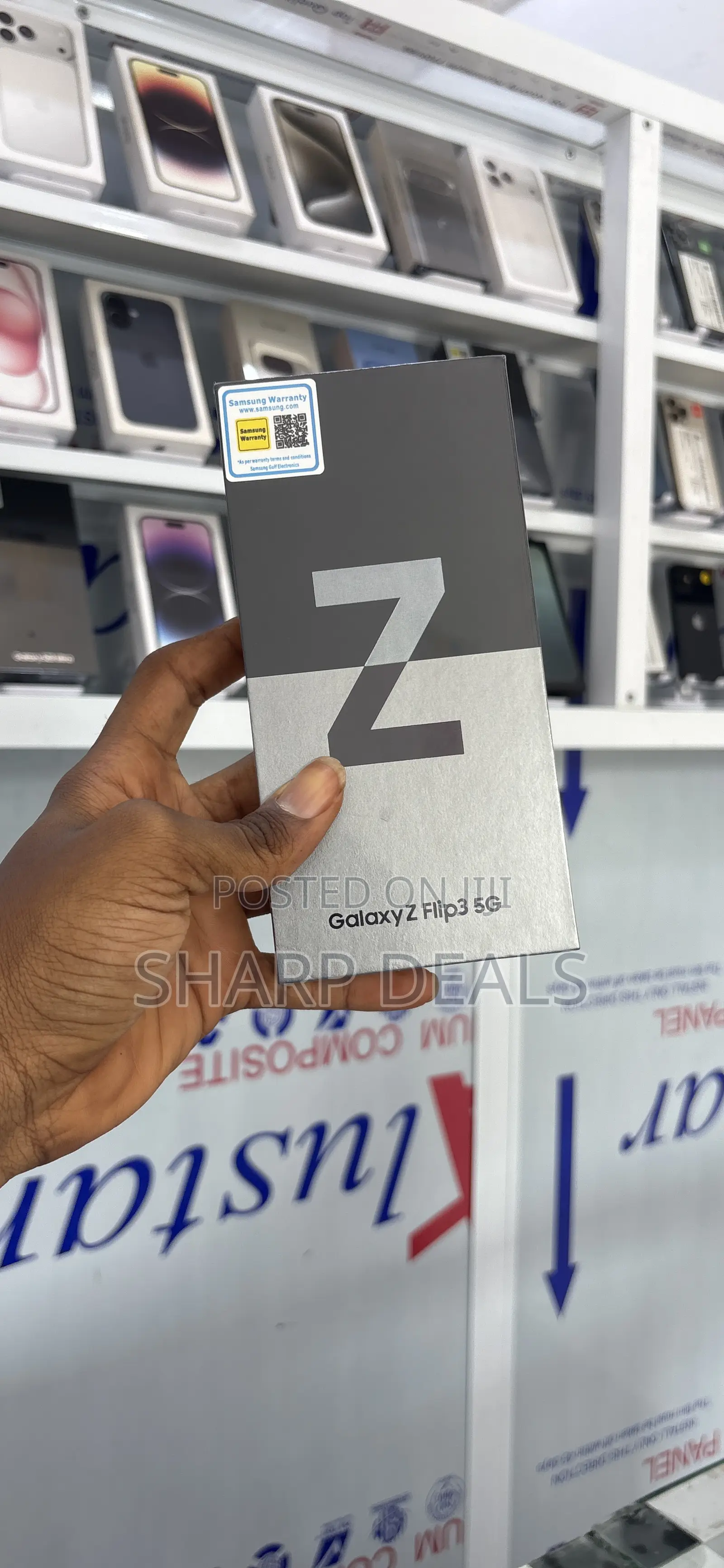 New Samsung Galaxy Z Flip3 5G 256 GB Yellow