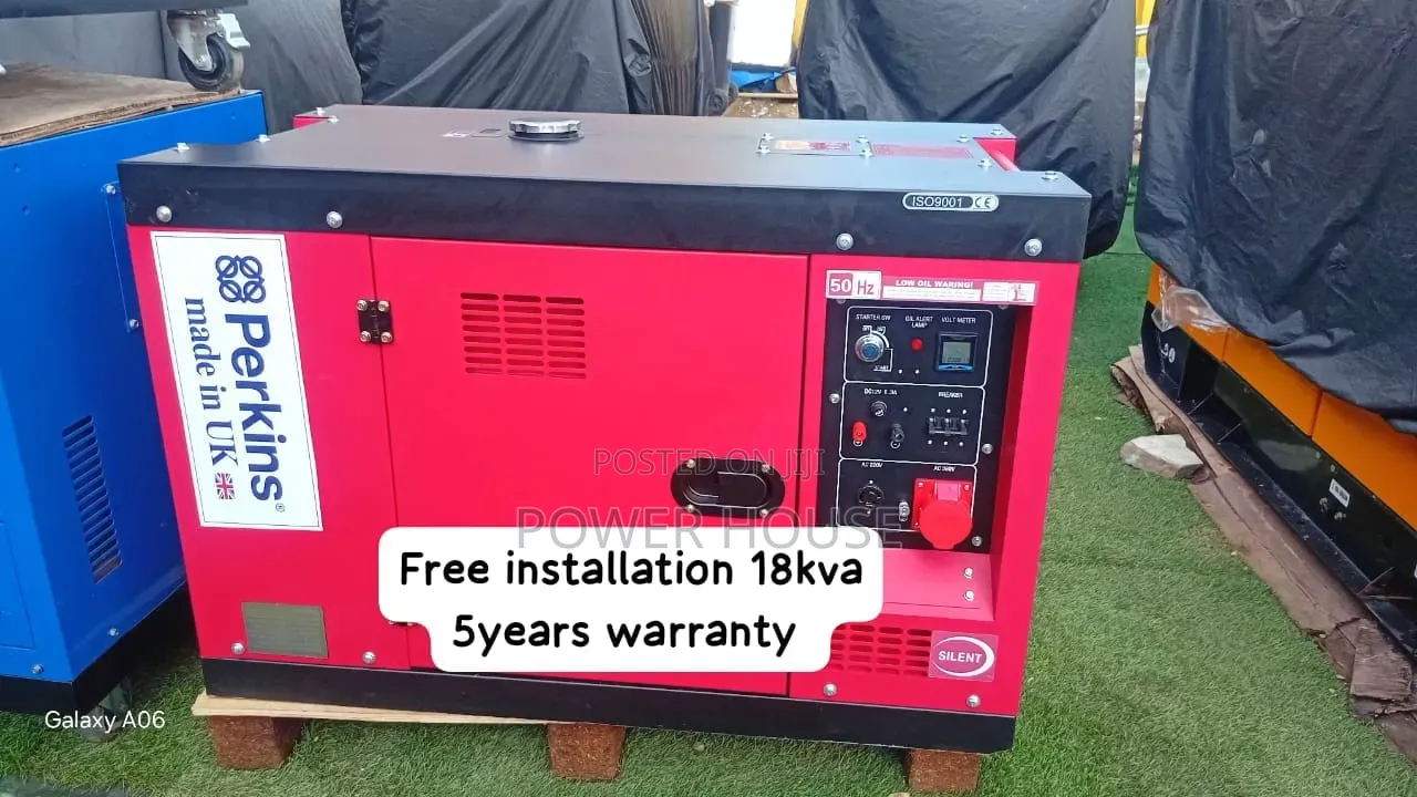 Invest in Quality Power – Perkins 18kva Diesel Generator Available Now