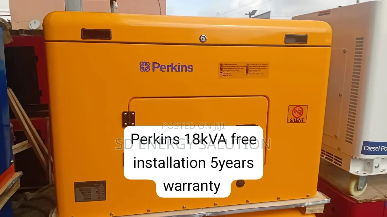 Perkins 18kva Silent Diesel Generator – Reliable Power Solution