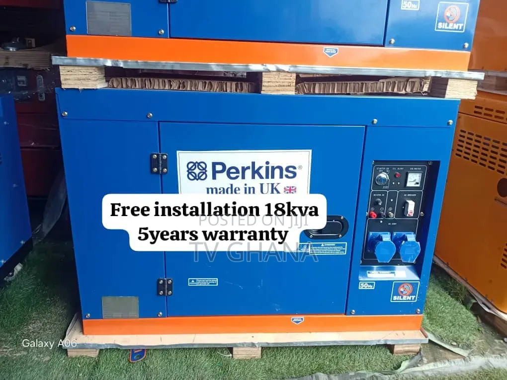 Perkins 18kva Generator. Reliable Backup Always 18kva