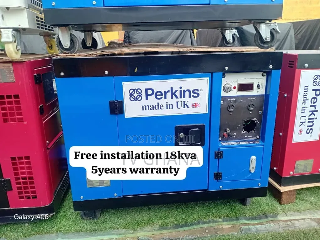 18kva Perkins Generator. Unstoppable Energy Flow18kva