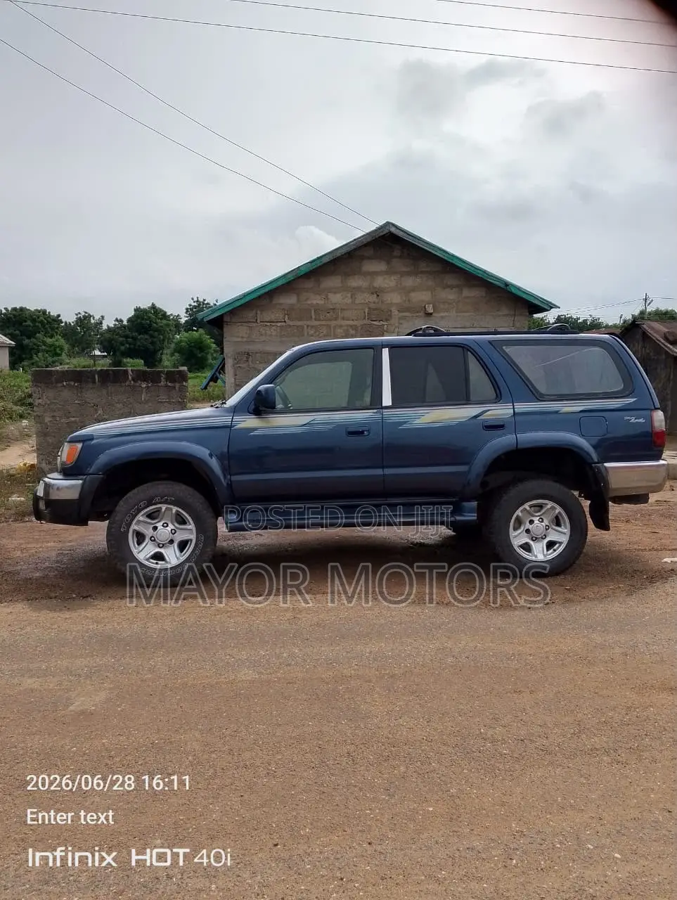 Toyota 4-Runner Limited V6 4x4 2005 Blue