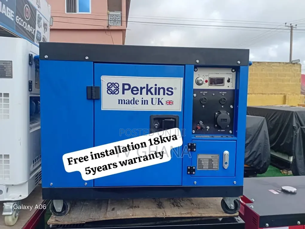 18kva Silent Perkins. Confidence in Every Outage18kva
