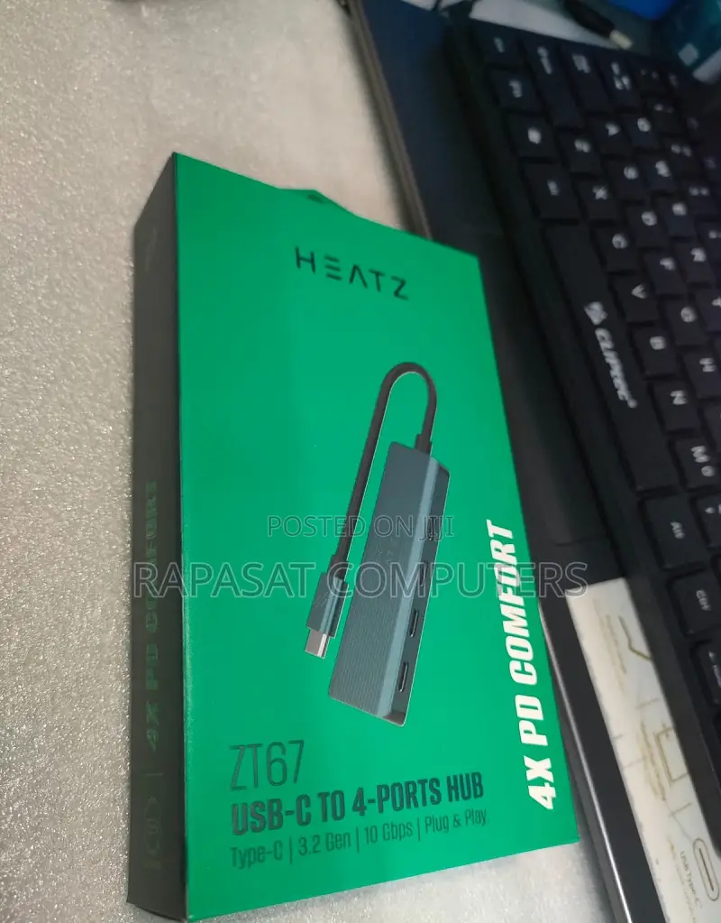 Heatz Zt67 Usb Type-C 4 Port Gen 3.2 Original