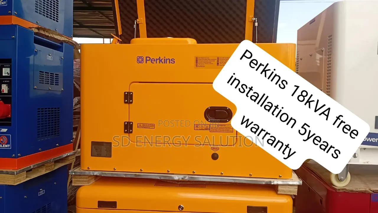Perkins 18kva Silent Generator – Stable Reliable Performance