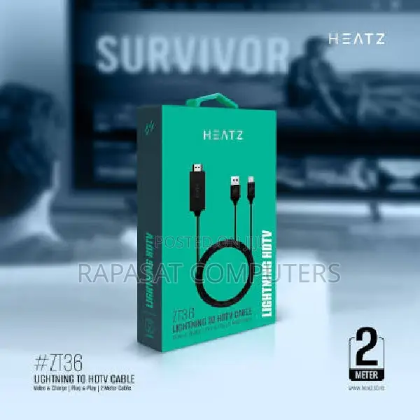 Heatz Zt36 Lightning to HDTV Cable