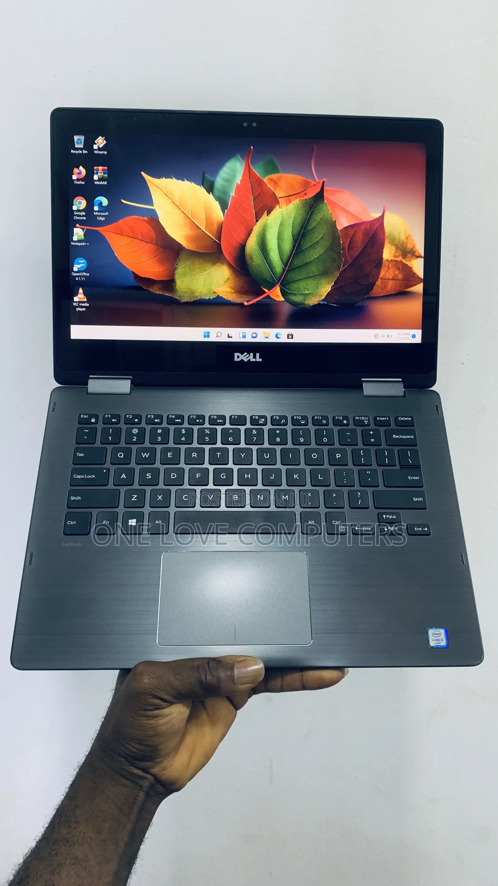 Laptop Dell Latitude 3380 8GB Intel Core i3 SSD 256GB